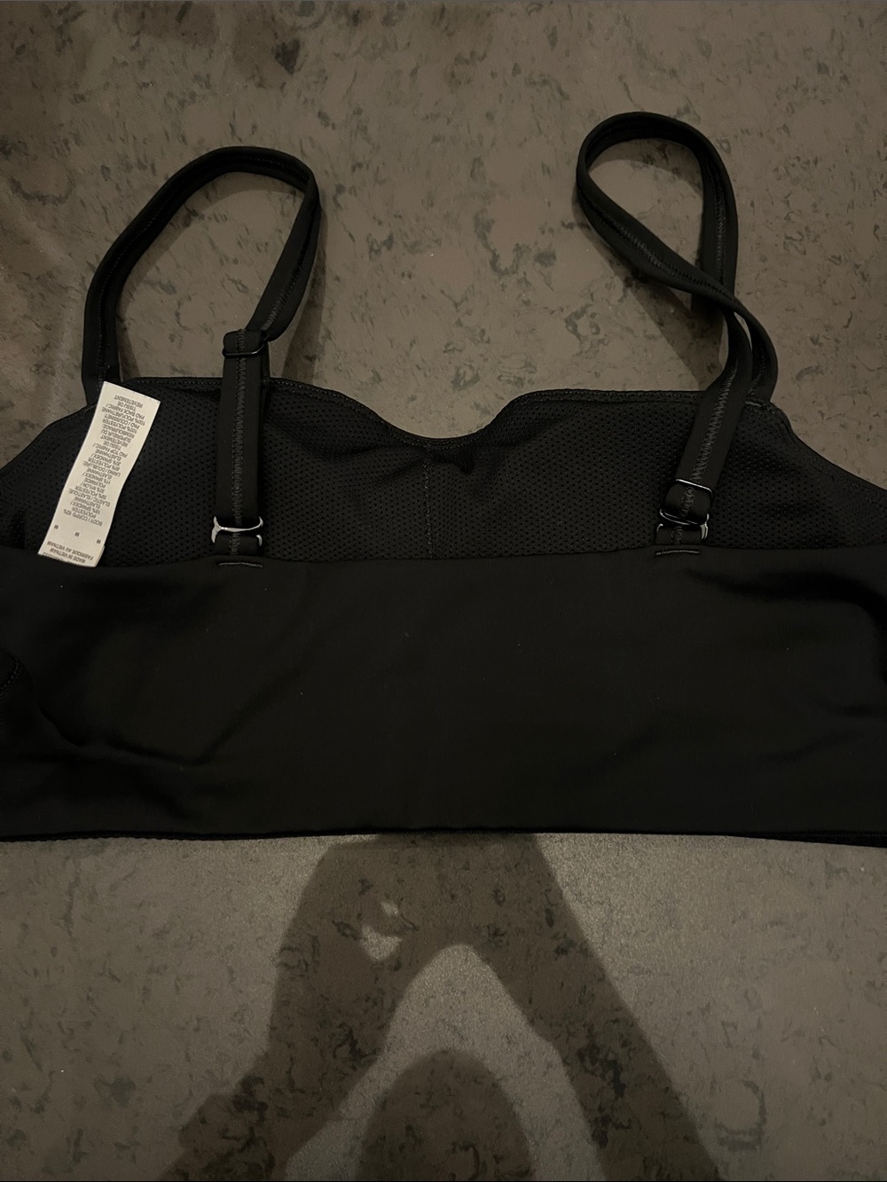 Nike Black Sports Bra - Picture 3 of 4